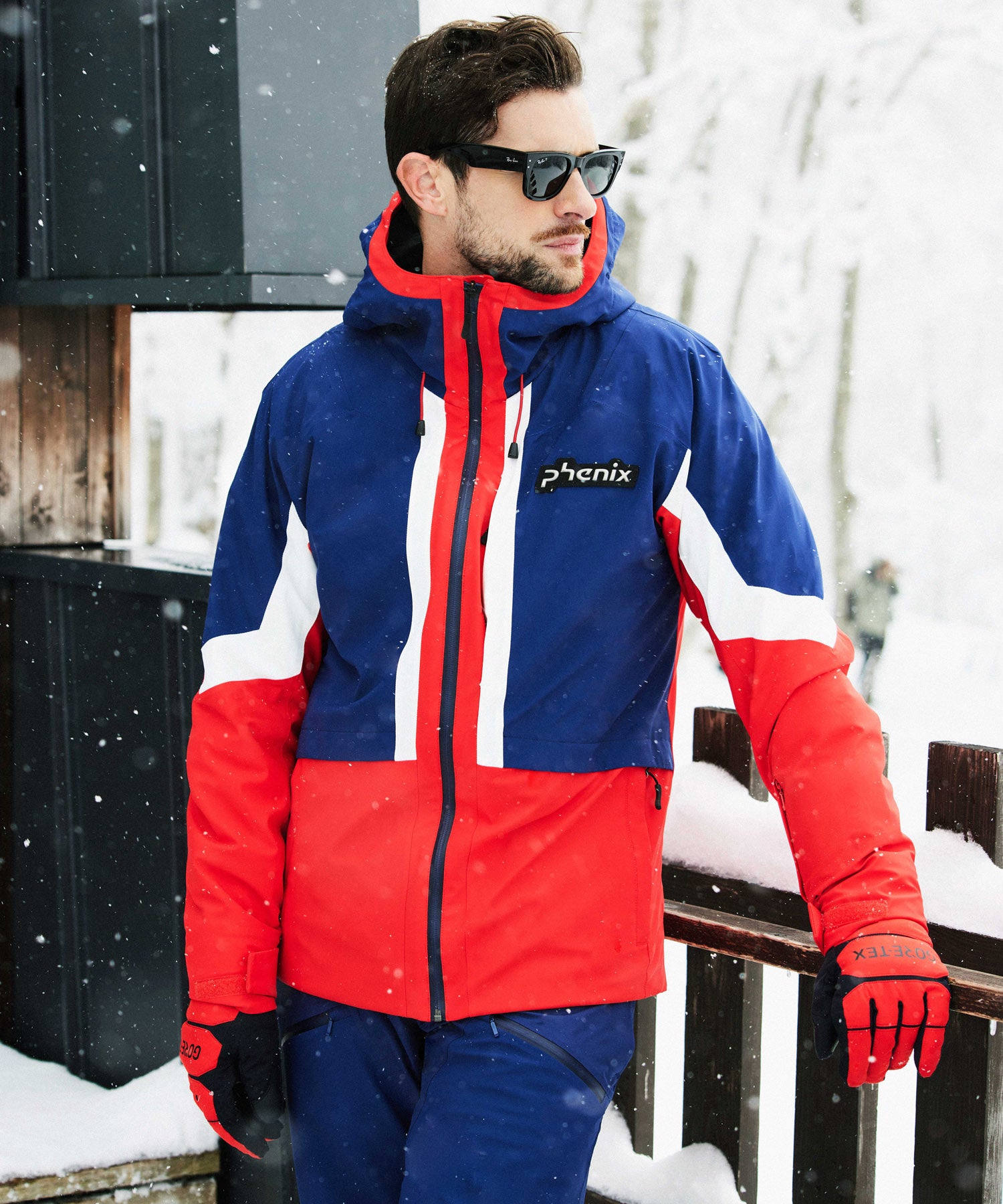 フェニックス phenix Pentagon Line Jacket ペンタゴンラインジャケット/FORMULA メンズ/スキーウェア/アウター （レッド） レッド