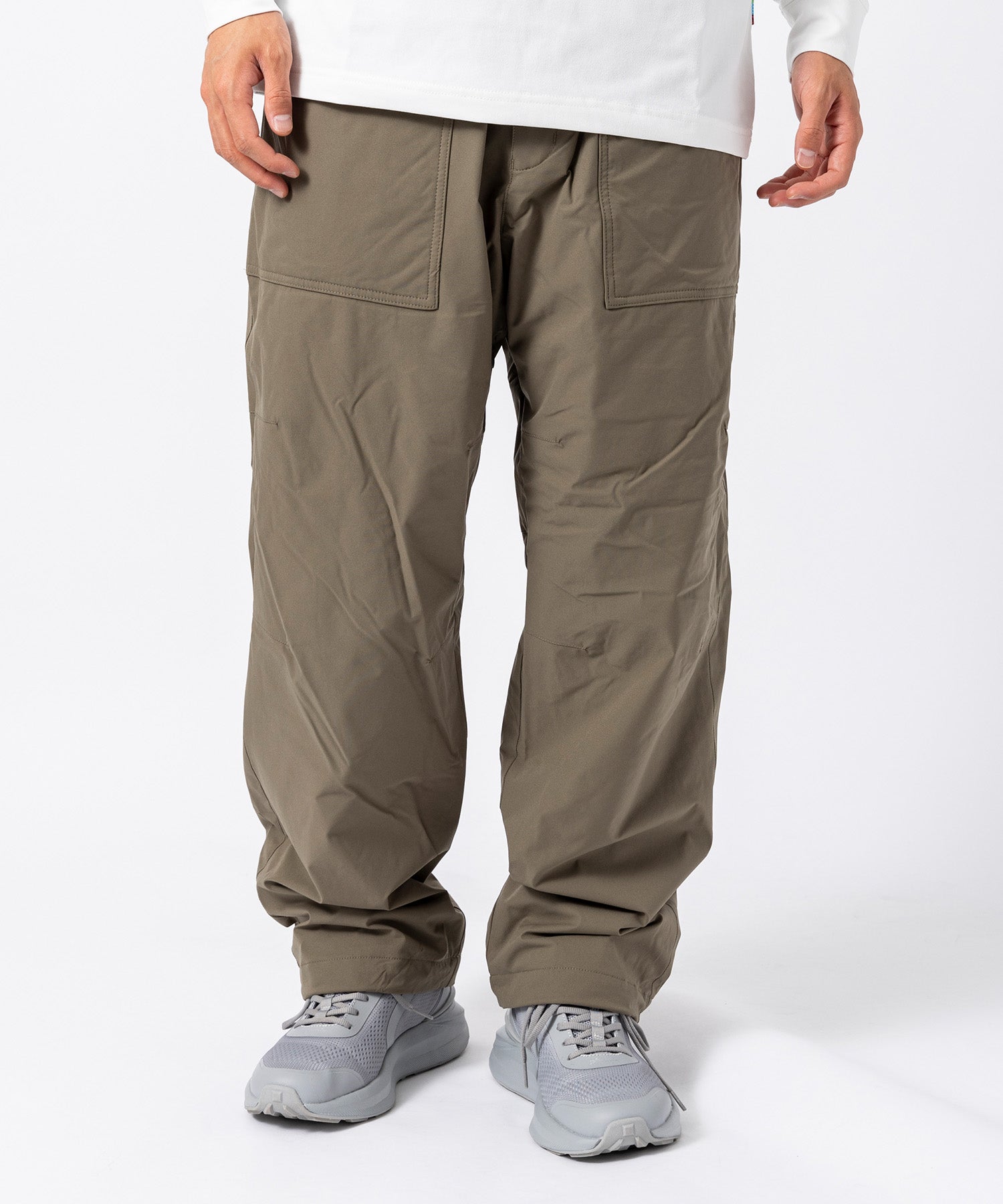 フェニックス phenix phenix outdoor(フェニックスアウトドア)ワイドシルエット 起毛メッシュ カーゴパンツ トリニティーパンツ(耐久性/保温性) （カーキ） カーキ