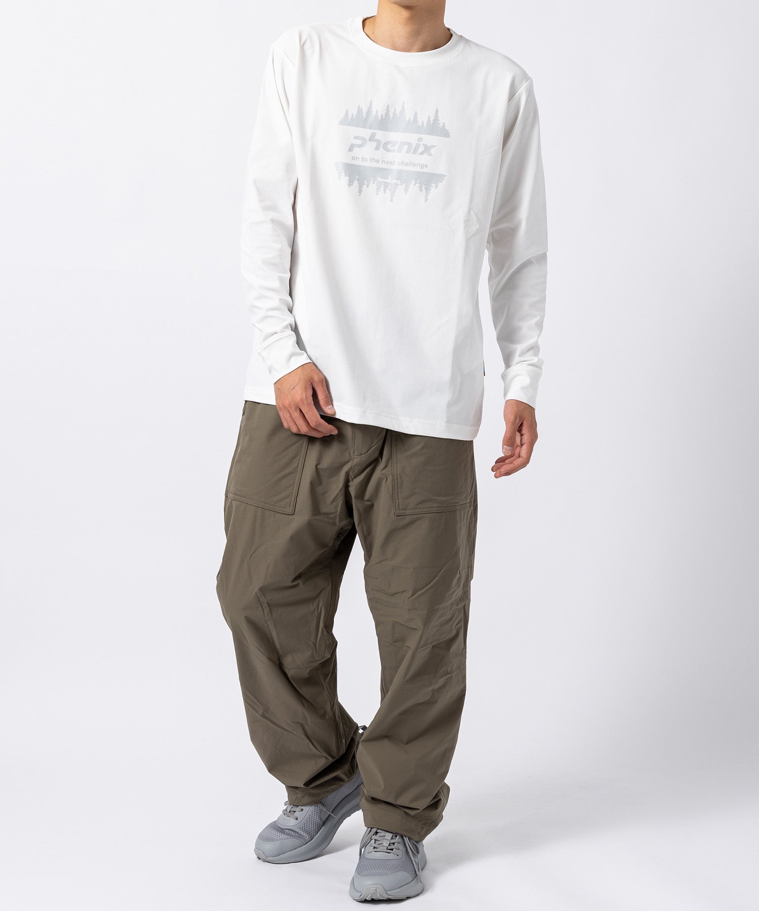 フェニックス phenix phenix outdoor(フェニックスアウトドア)ワイドシルエット 起毛メッシュ カーゴパンツ トリニティーパンツ(耐久性/保温性) （カーキ） カーキ