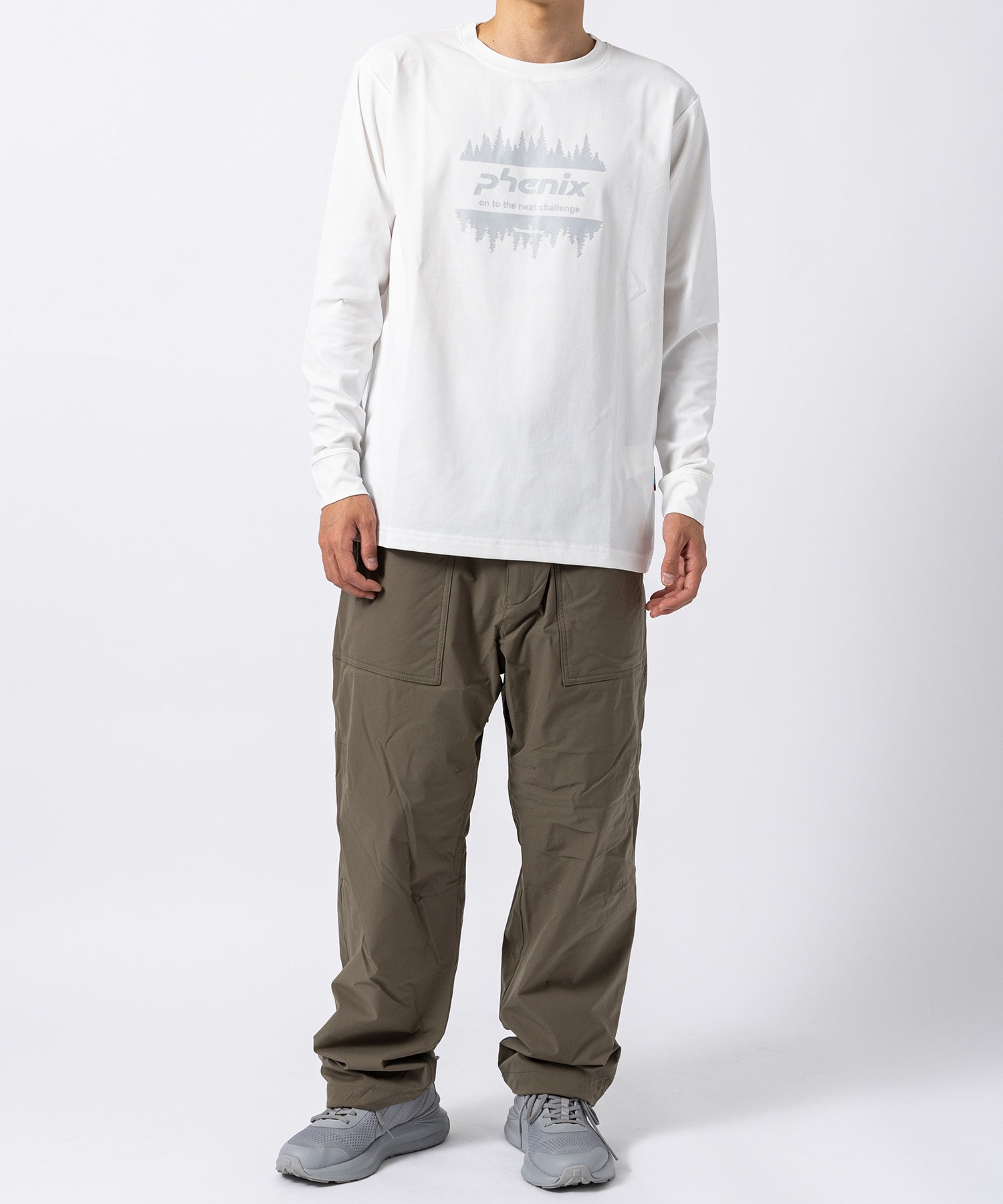 フェニックス phenix phenix outdoor(フェニックスアウトドア)ワイドシルエット 起毛メッシュ カーゴパンツ トリニティーパンツ(耐久性/保温性) （カーキ） カーキ