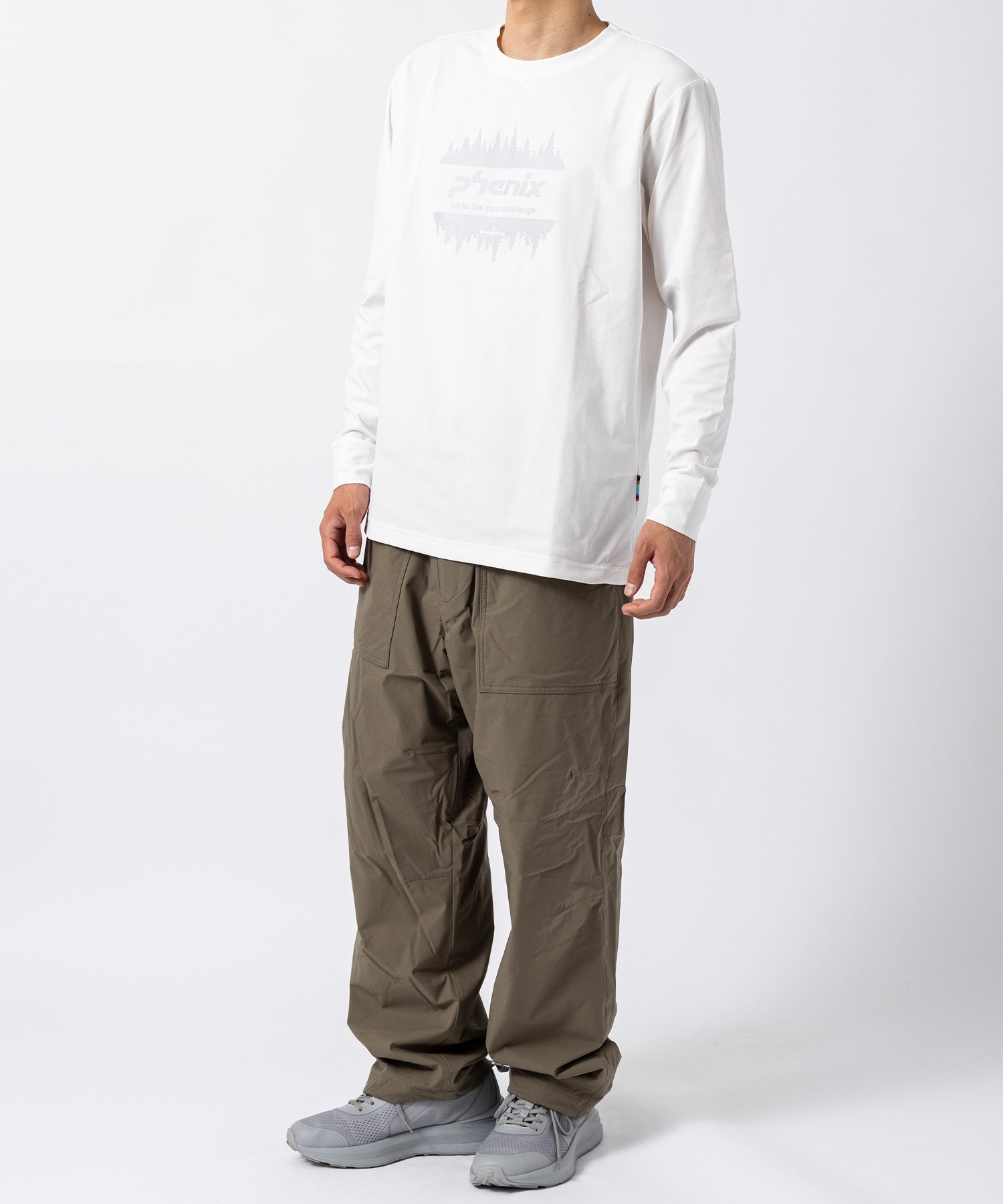 フェニックス phenix phenix outdoor(フェニックスアウトドア)ワイドシルエット 起毛メッシュ カーゴパンツ トリニティーパンツ(耐久性/保温性) （カーキ） カーキ