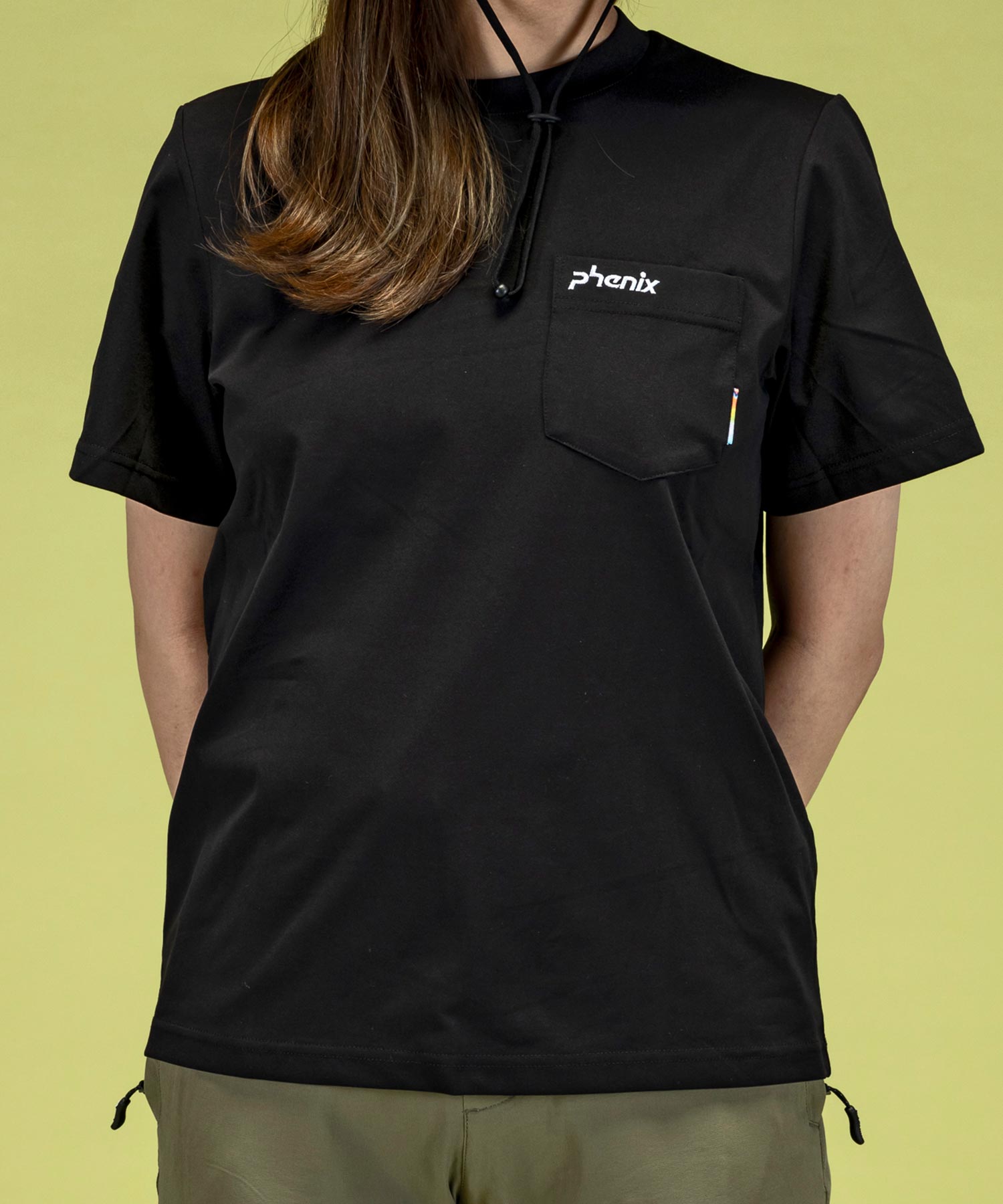 フェニックス phenix phenix OUTDOORポケットTーシャツ レディースTシャツ 速乾 ストレッチ 抗菌 防臭 インナー