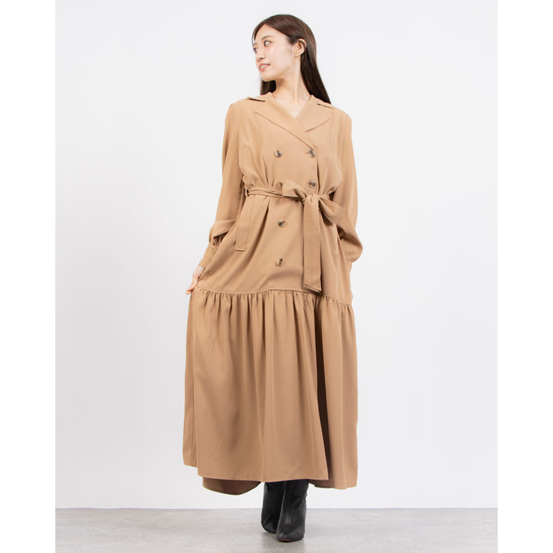 フェイズ エイト Phase Eight Morgan Trench Dress,Camel