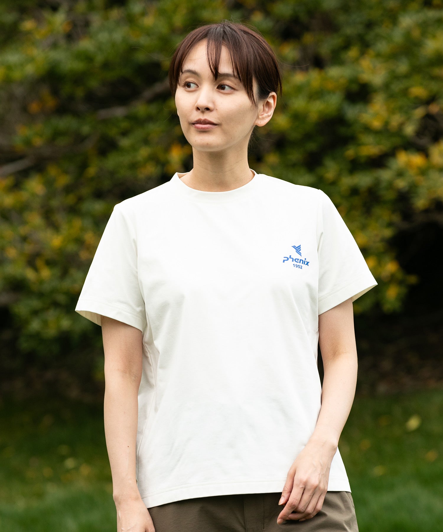 フェニックスアウトドア phenix outdoor 【WOMENS】PHENIX BACK PRINT T-SHIRTS / フェニックス バックプリントTシャツ （OFF WHITE） OFF WHITE