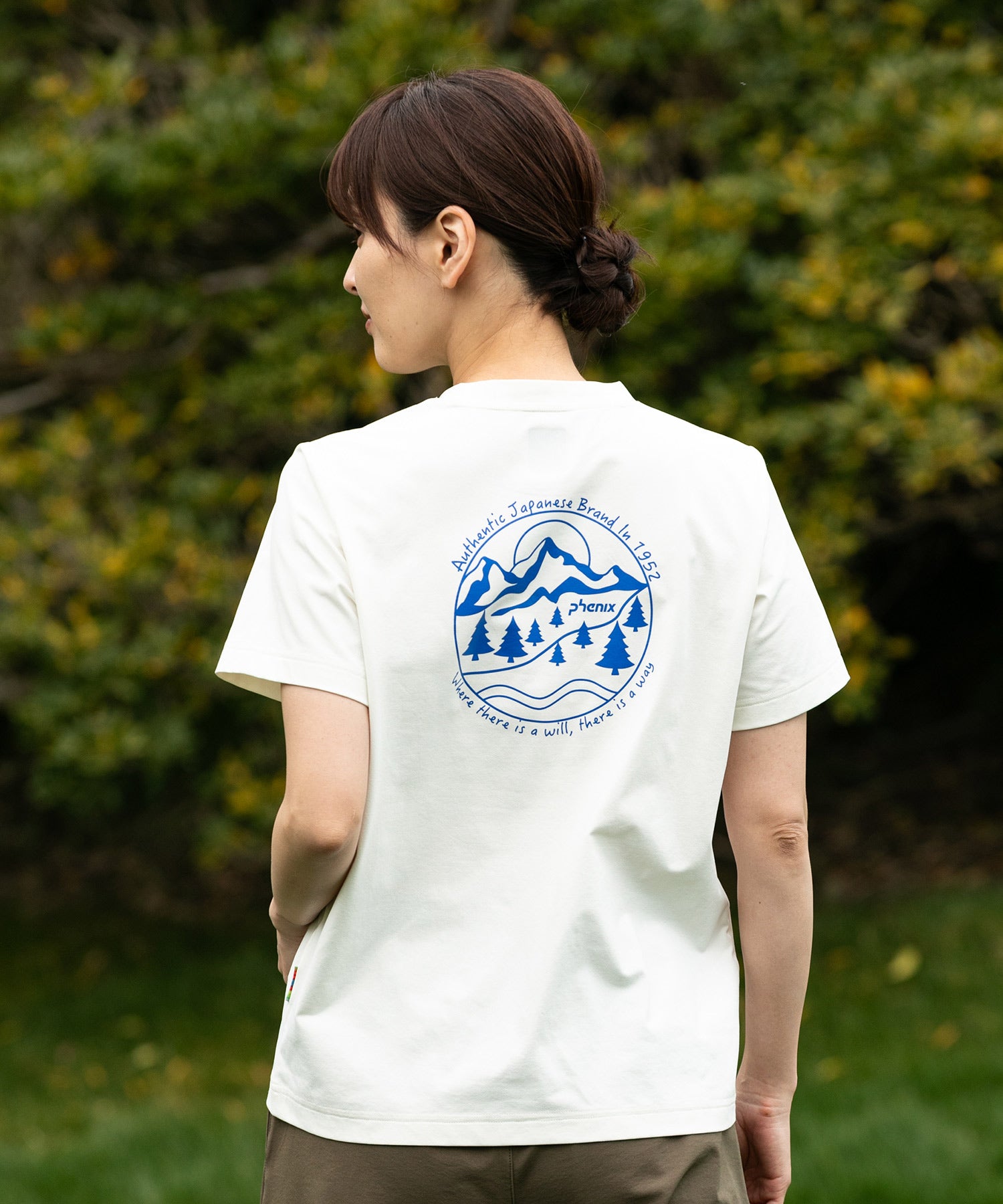フェニックスアウトドア phenix outdoor 【WOMENS】PHENIX BACK PRINT T-SHIRTS / フェニックス バックプリントTシャツ （OFF WHITE） OFF WHITE