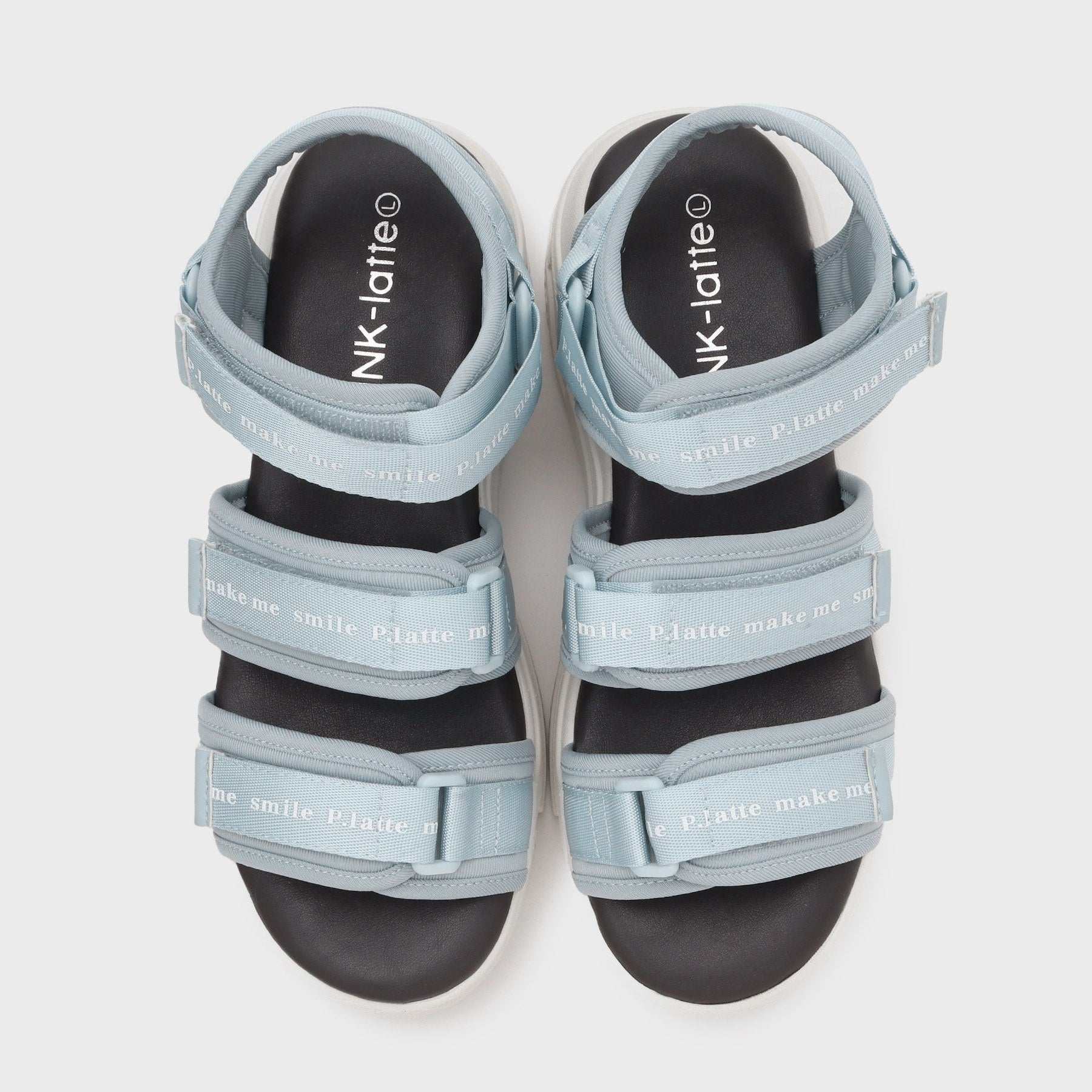 ピンク ラテ PINK-latte 3本ベルトサンダル