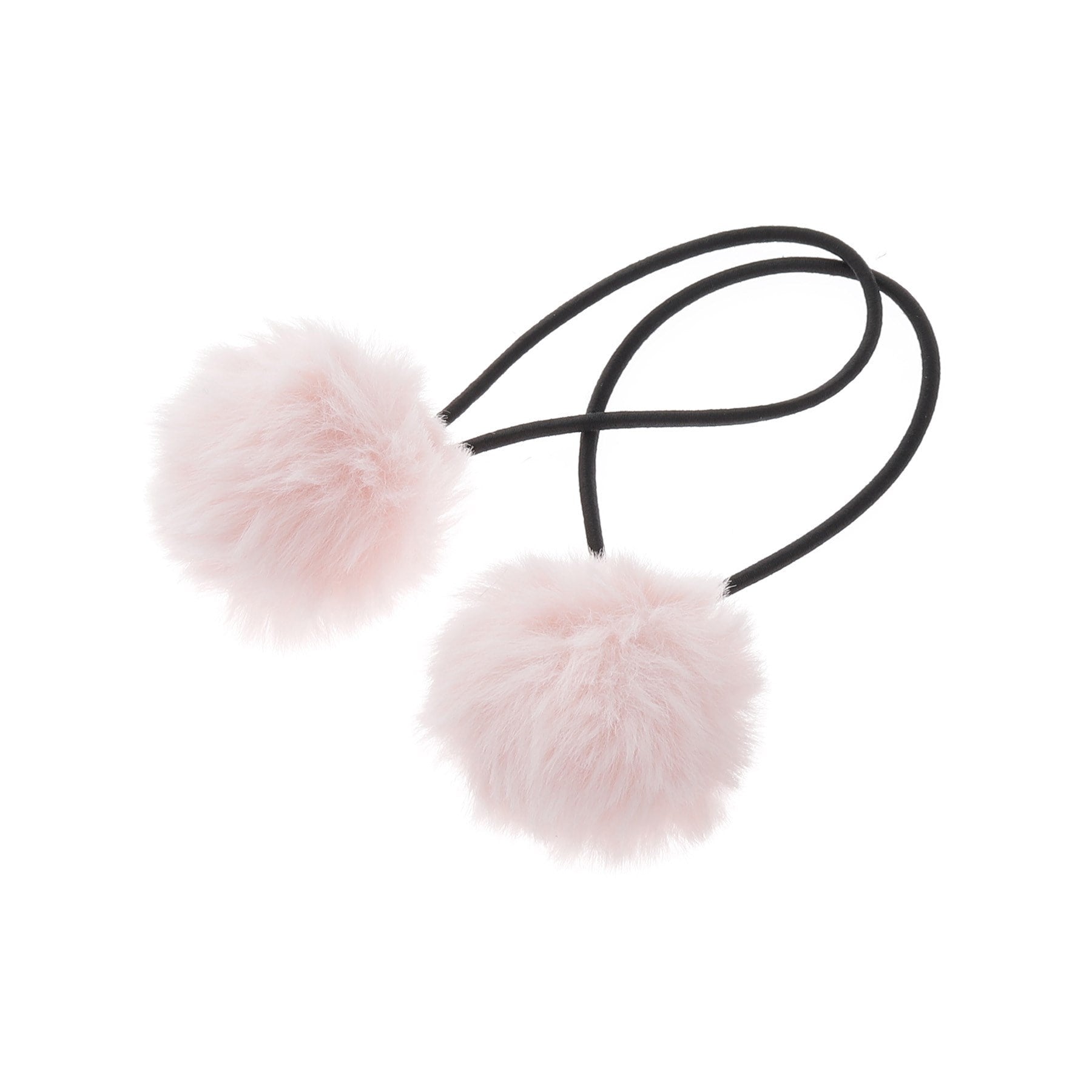 Pink Latte PINK-latte Faux Fur Hair Tie Set