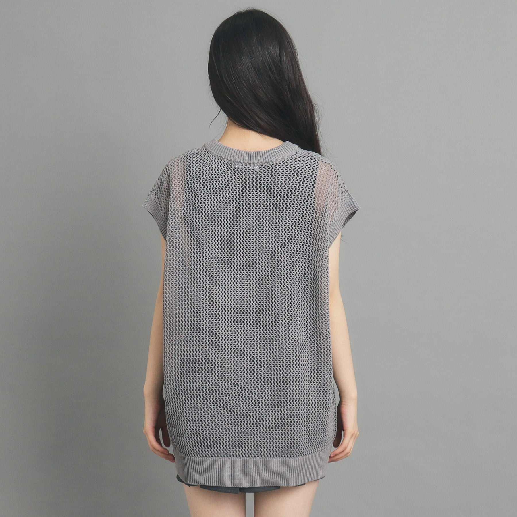 Pink Latte PINK-latte Numbering Mesh Vest