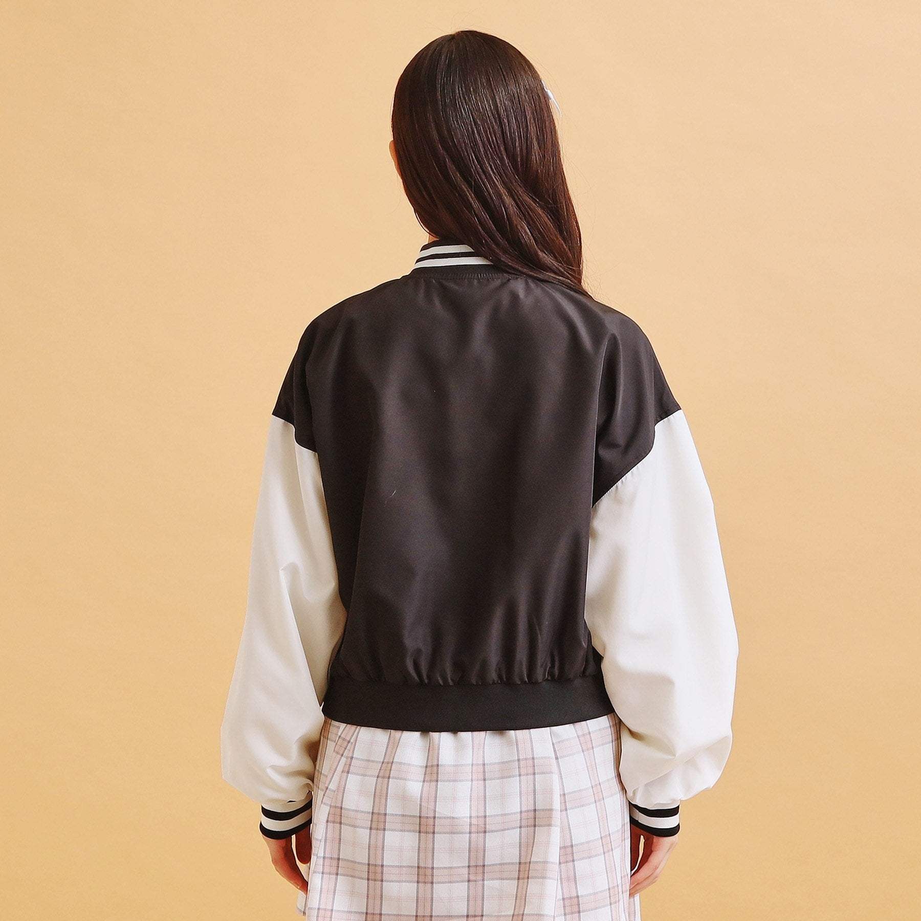 ピンク ラテ PINK-latte アップリケスタジャン