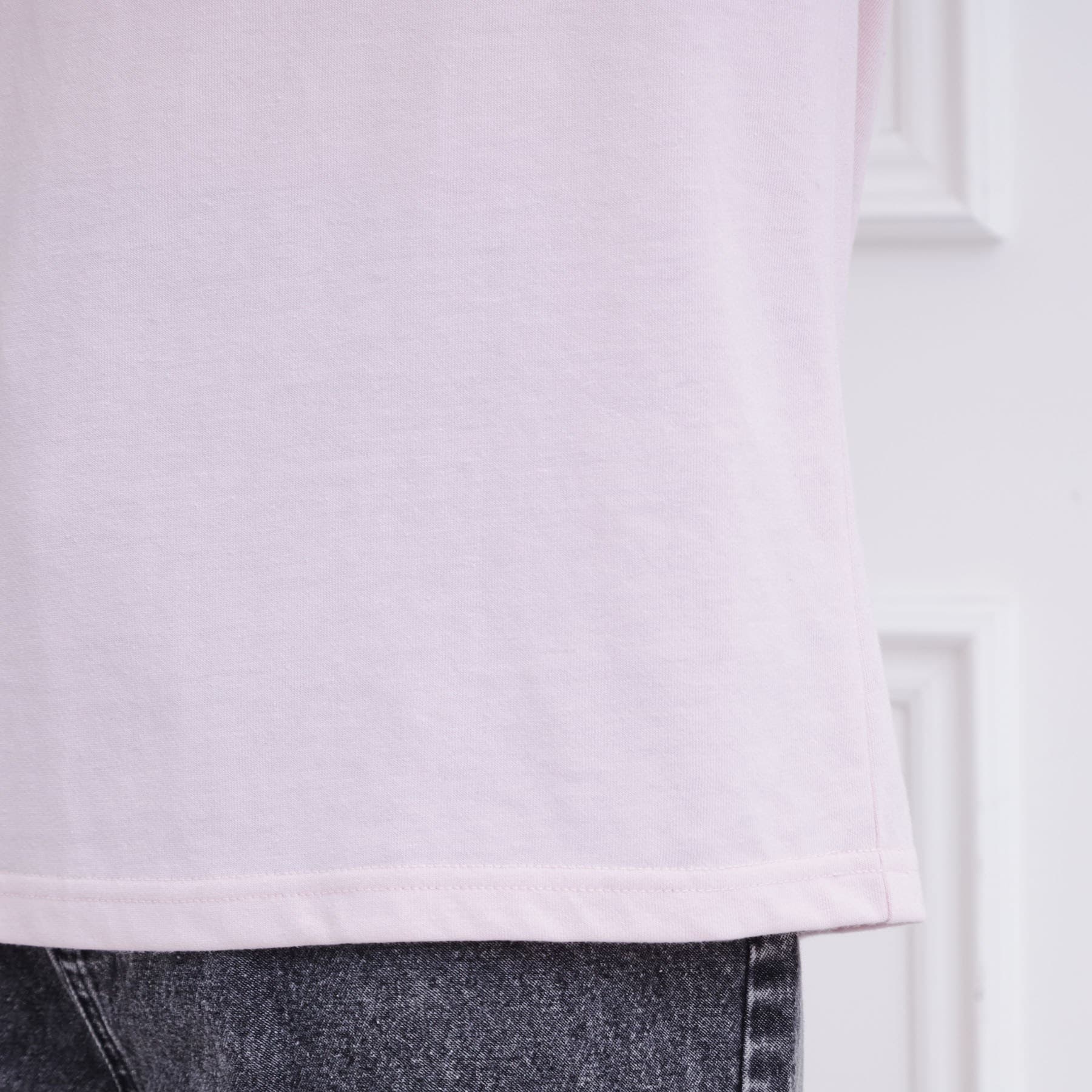 ピンク ラテ PINK-latte 接触冷感 グラデーションくまちゃん発砲ビッグTシャツ （チャコールグレー(014)） チャコールグレー(014)
