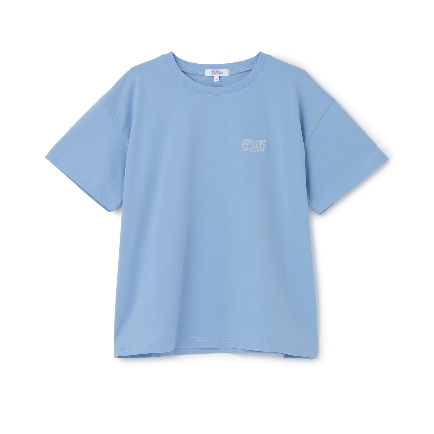 ピンク ラテ PINK-latte 【別注】チェッカーボックスTシャツ （サックス） サックス