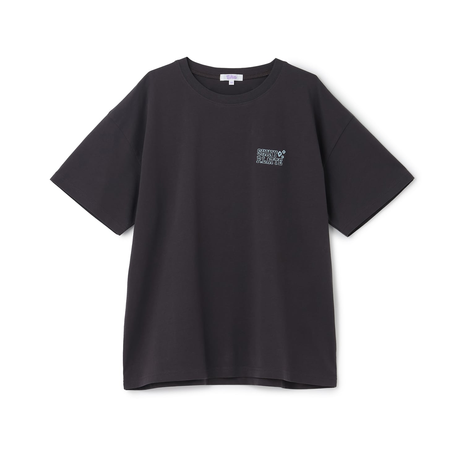 ピンク ラテ PINK-latte 【別注】チェッカーボックスTシャツ （サックス） サックス