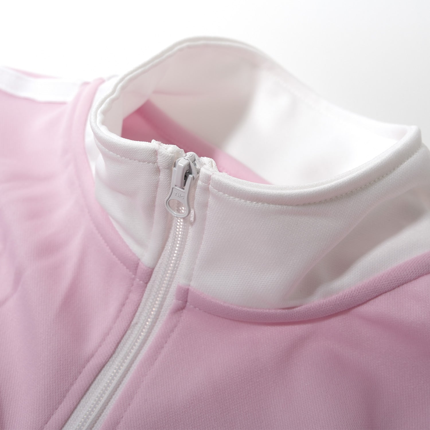 ピンク ラテ PINK-latte PINK latte SPORT 袖ラインハーフジップジャージ （5） 5