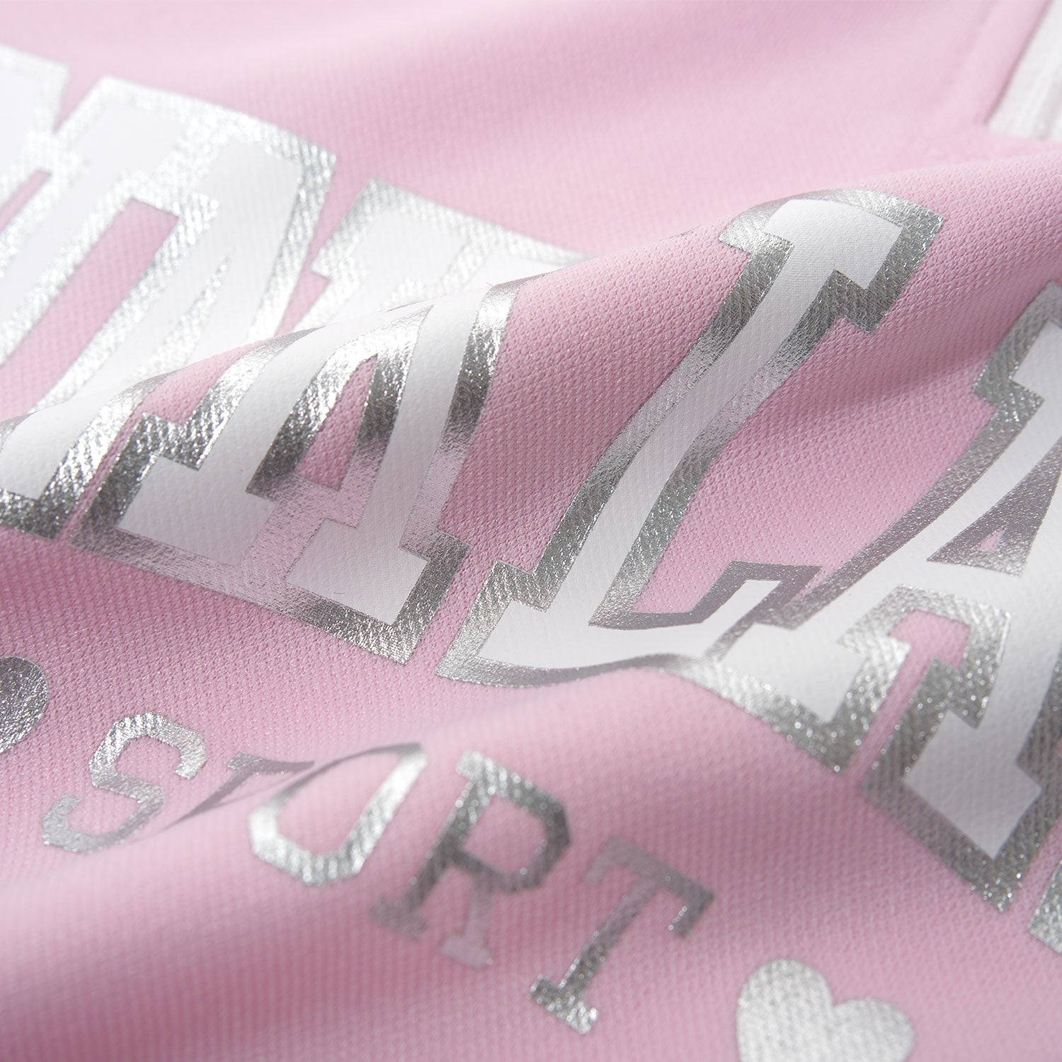 ピンク ラテ PINK-latte PINK latte SPORT 袖ラインハーフジップジャージ （5） 5