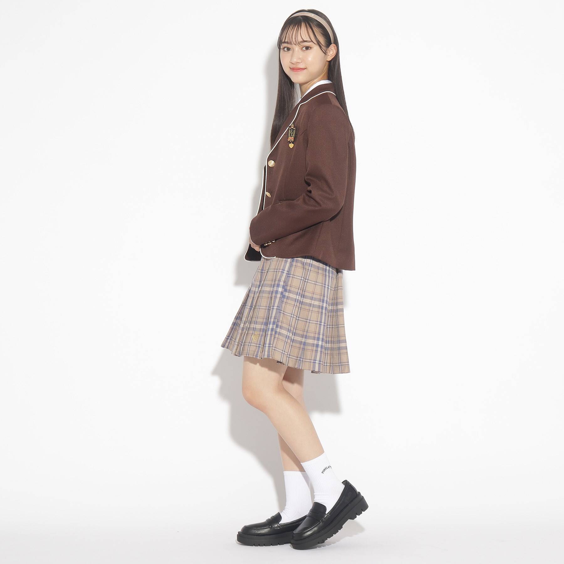 ピンク ラテ PINK-latte 【卒服】ベーシックシャツ