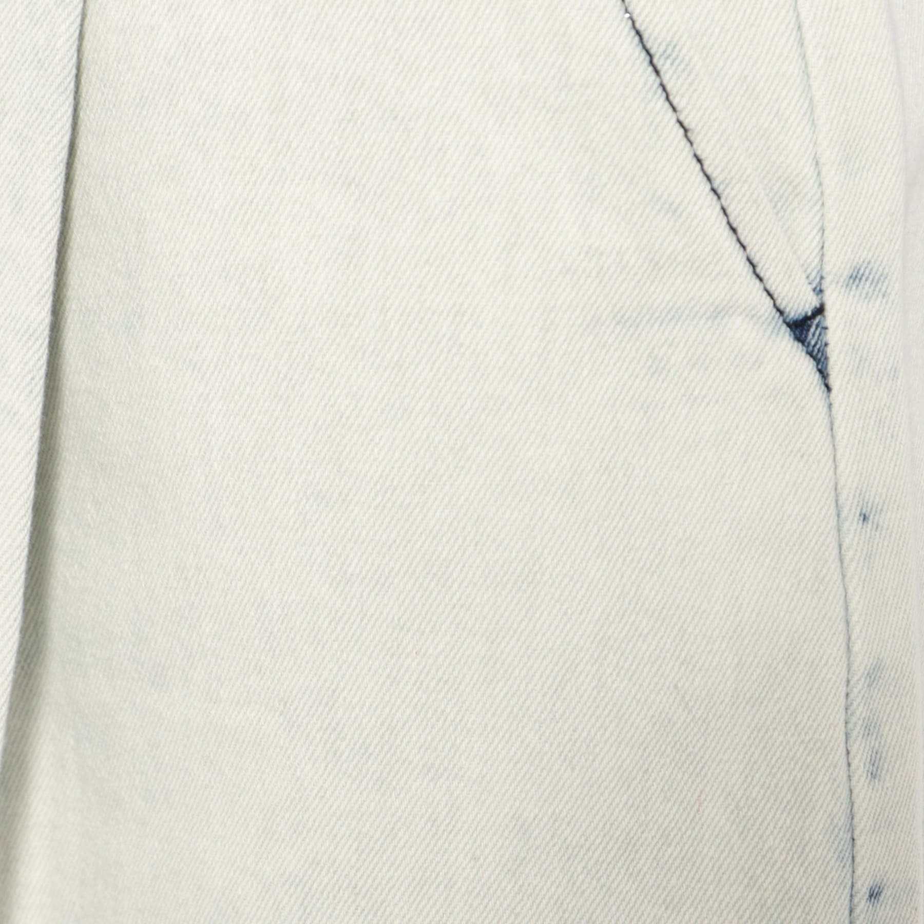 PINK-latte [SETUP available] Denim flare culottes