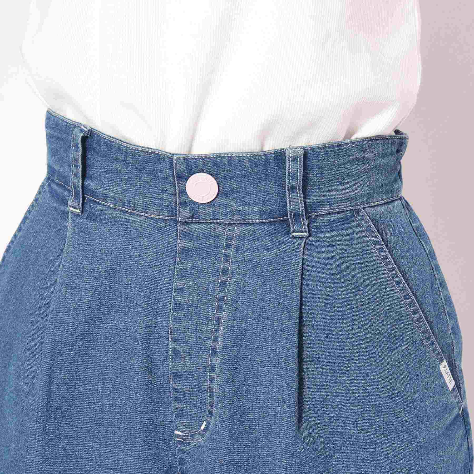 ピンク ラテ PINK-latte 【接触冷感機能付き・130サイズあり】ショートパンツ