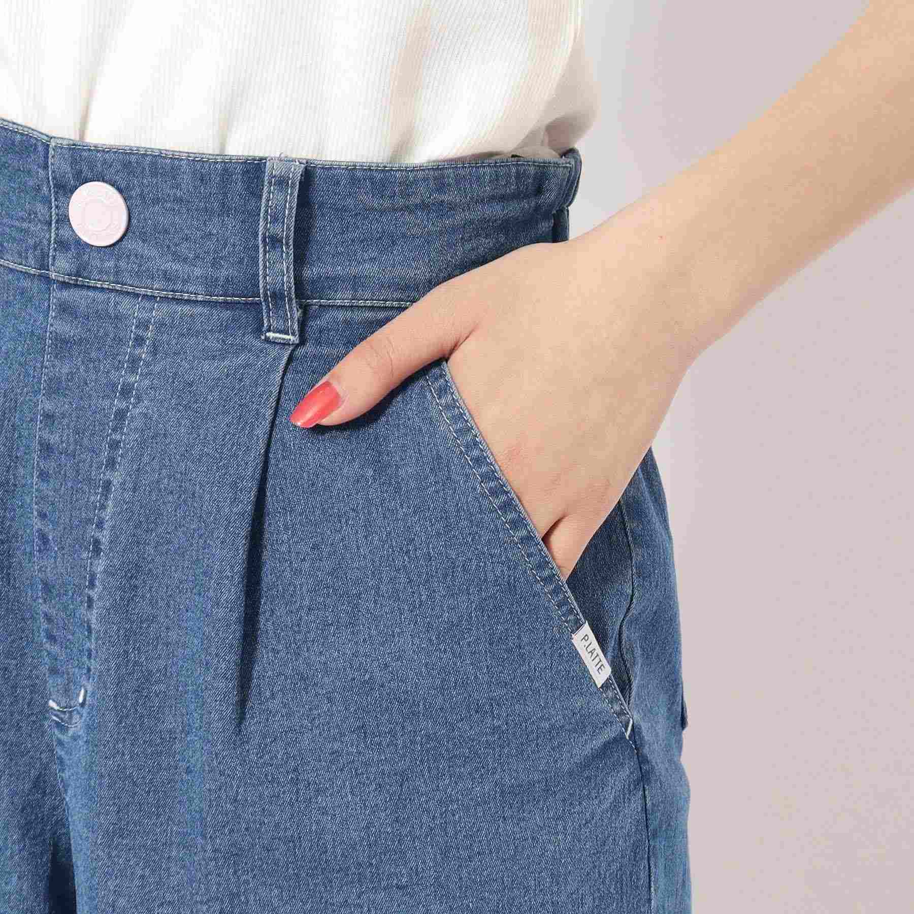 ピンク ラテ PINK-latte 【接触冷感機能付き・130サイズあり】ショートパンツ