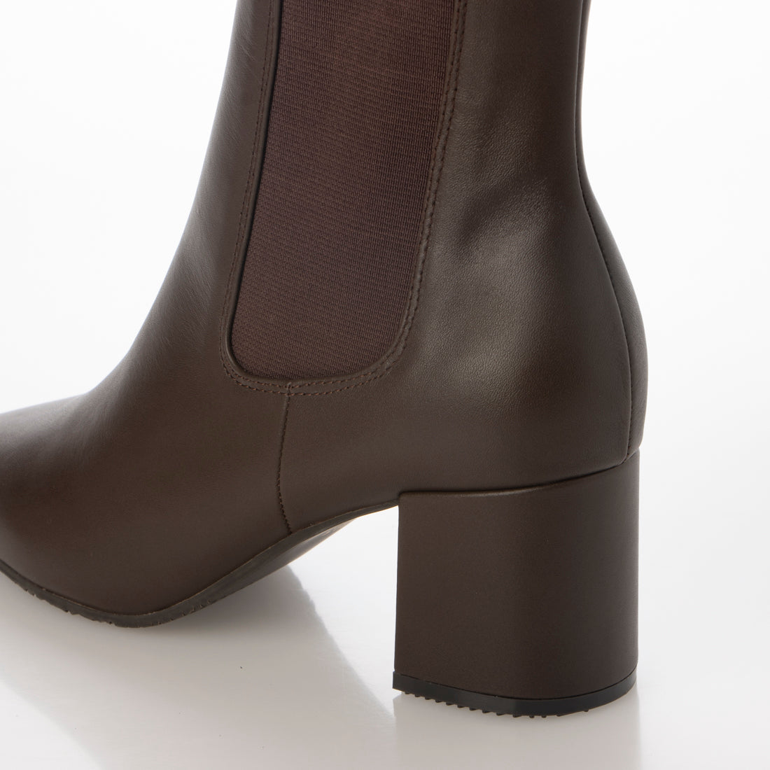 PIEDI NUDI genuine leather heeled Chelsea boots