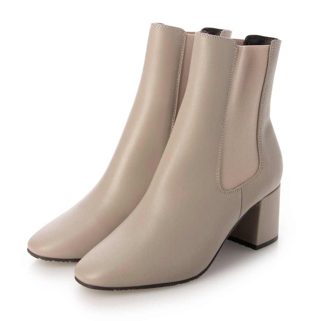 ピエディヌーディ PIEDI NUDI 本革 ヒールアップ チェルシーブーツ