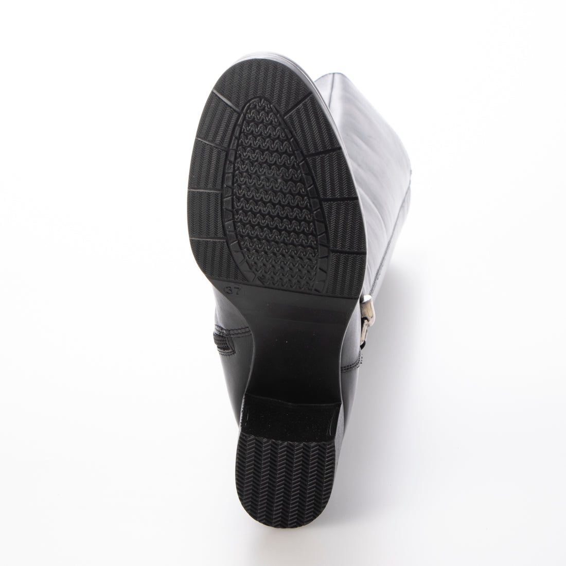 PIEDI NUDI genuine leather belted long boots