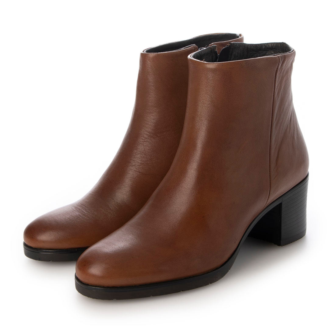 PIEDI NUDI genuine leather simple short boots