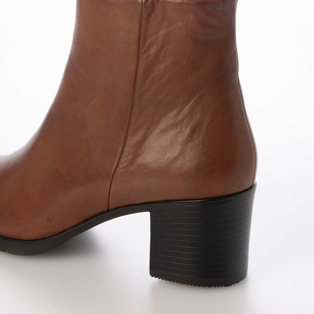 PIEDI NUDI genuine leather simple short boots