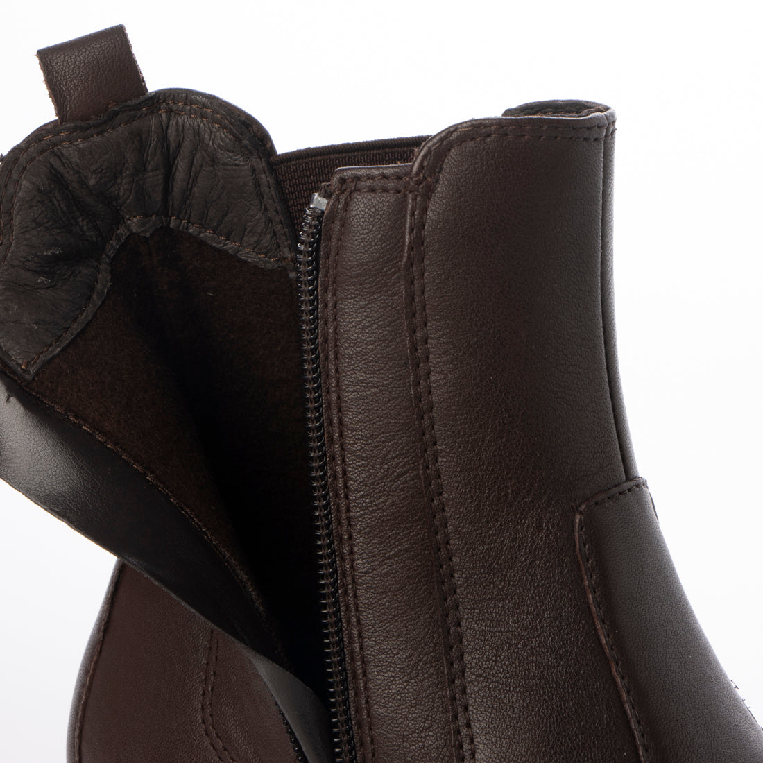 PIEDI NUDI genuine leather casual side gore boots