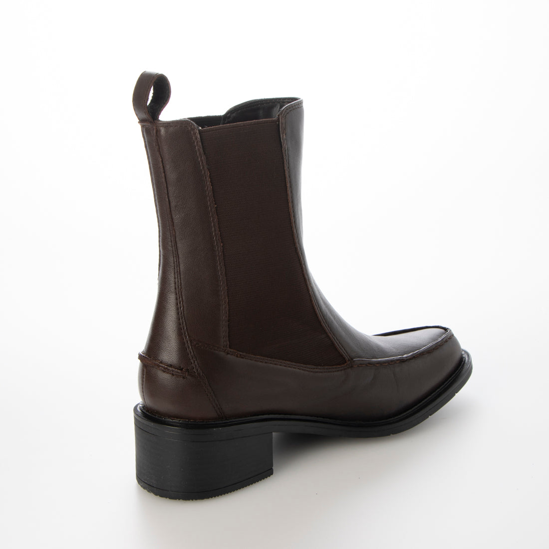 ピエディヌーディ PIEDI NUDI レザー サイドゴア モカシンブーツ
