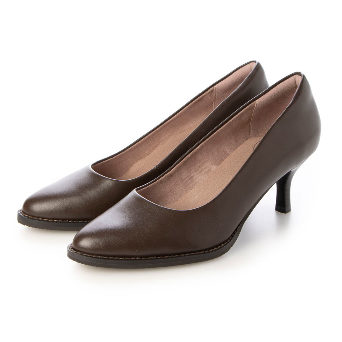 PIEDI NUDI genuine leather plain pumps