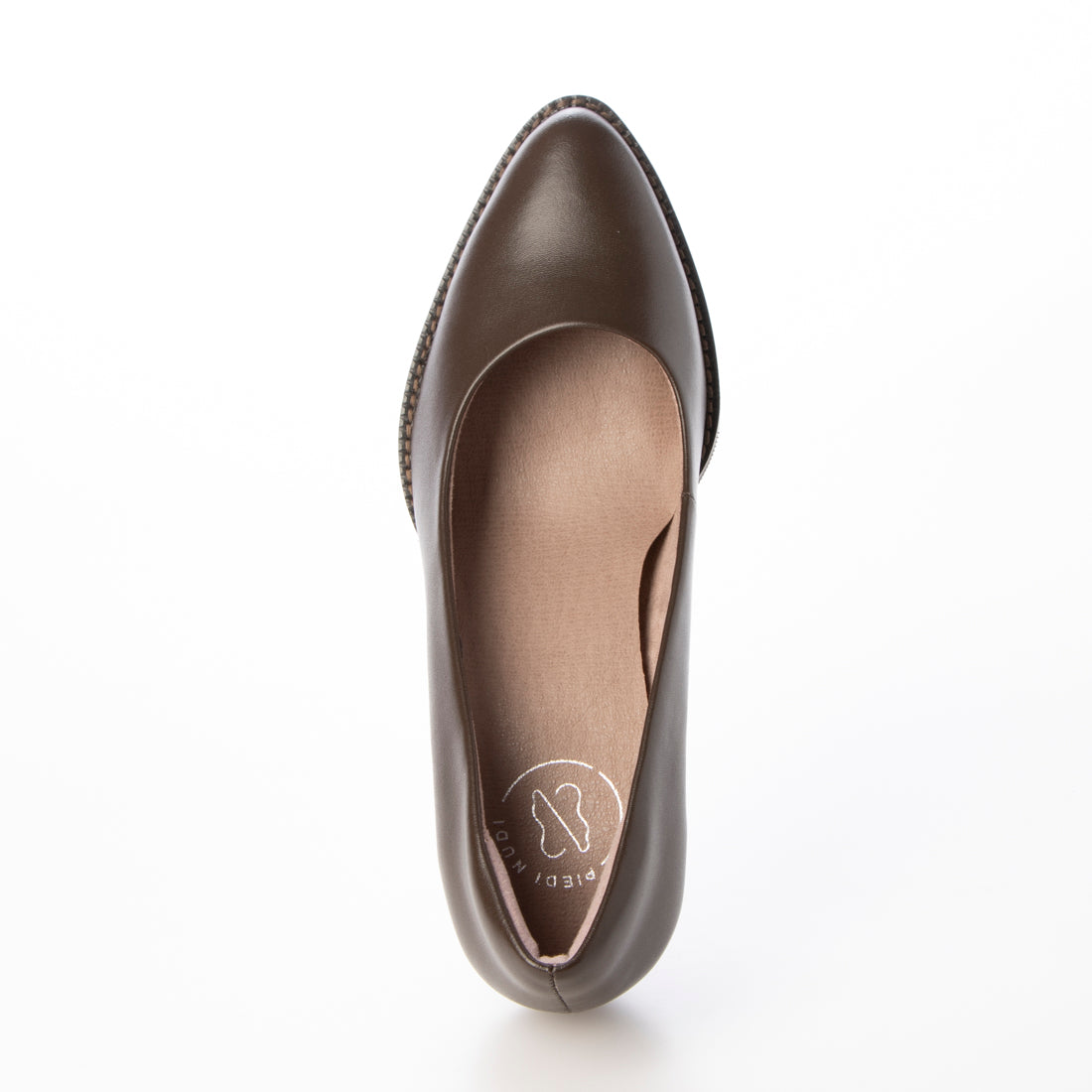 PIEDI NUDI genuine leather plain pumps