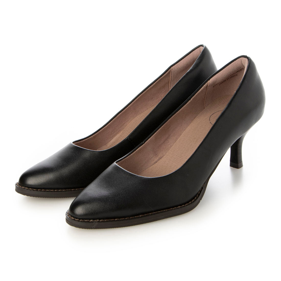 PIEDI NUDI genuine leather plain pumps