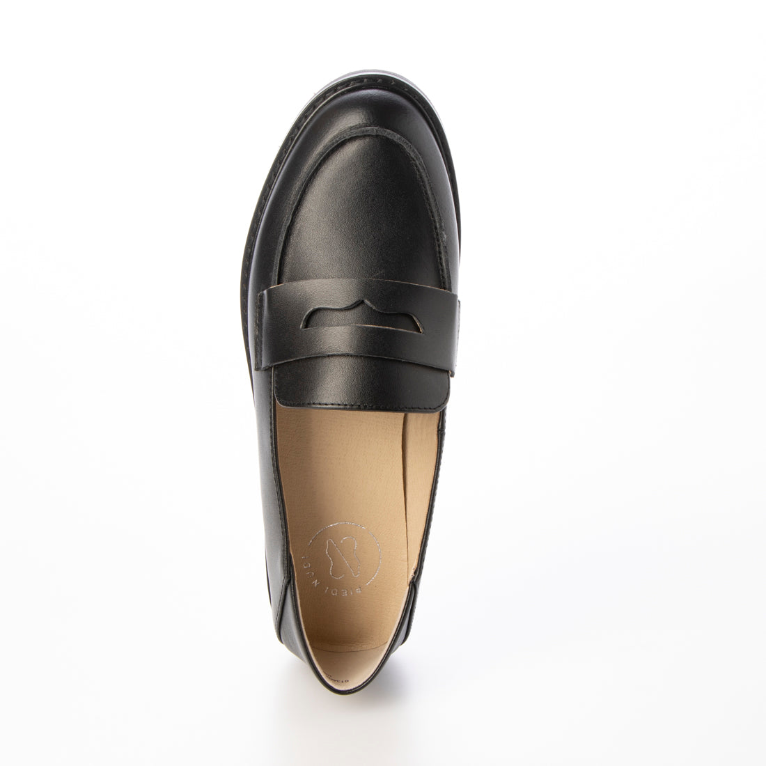 PIEDI NUDI genuine leather mannish leather coin loafers