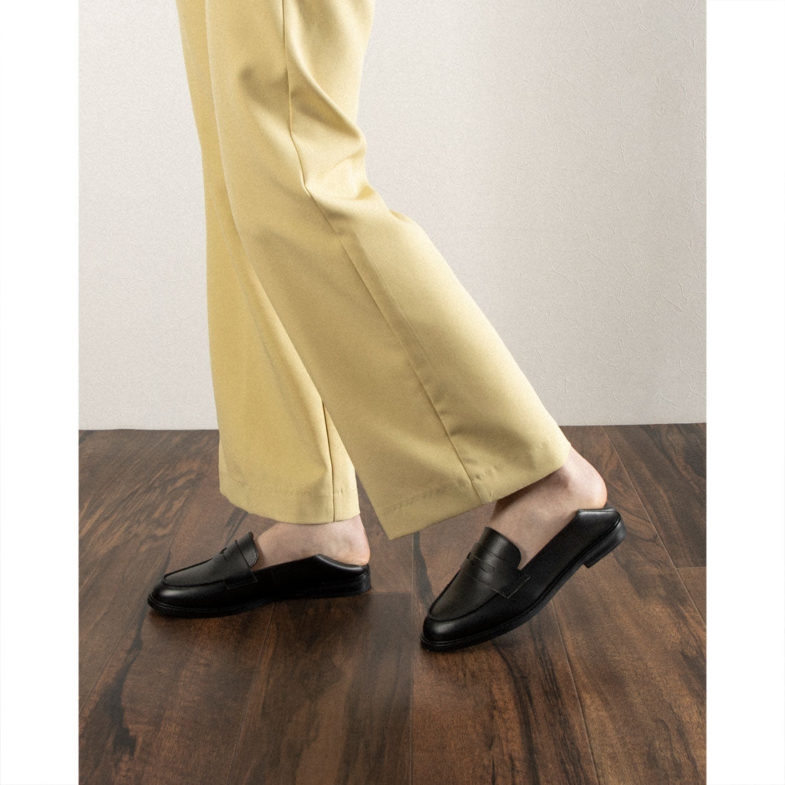 PIEDI NUDI genuine leather mannish leather coin loafers