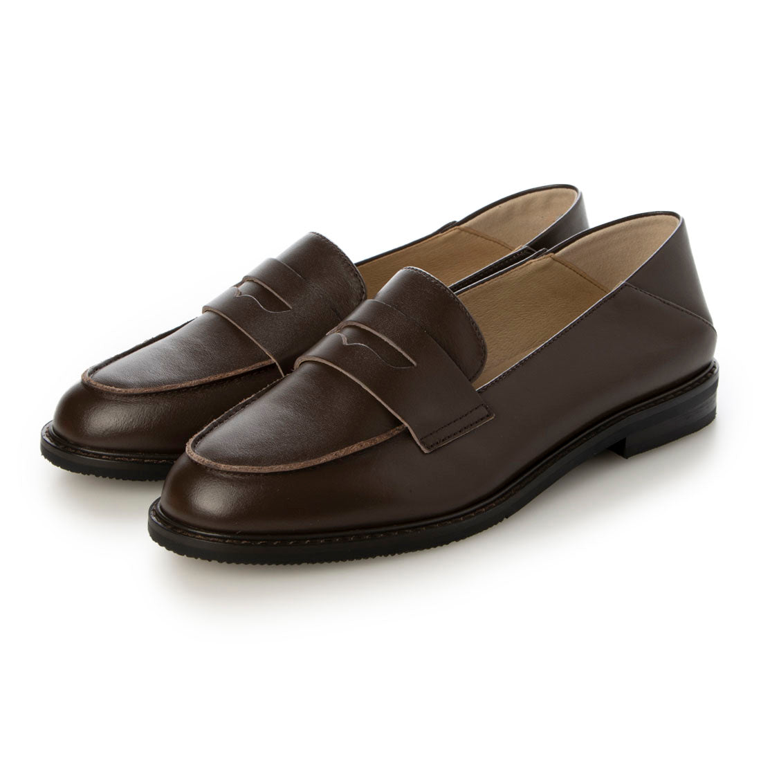 PIEDI NUDI genuine leather mannish leather coin loafers