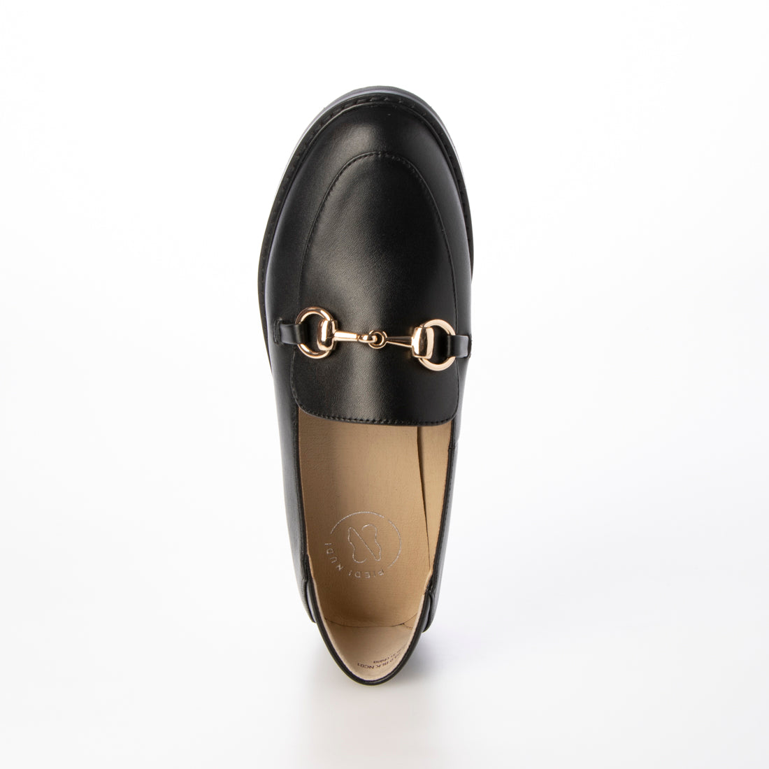 PIEDI NUDI Genuine Leather Mannish Leather Bit Loafers