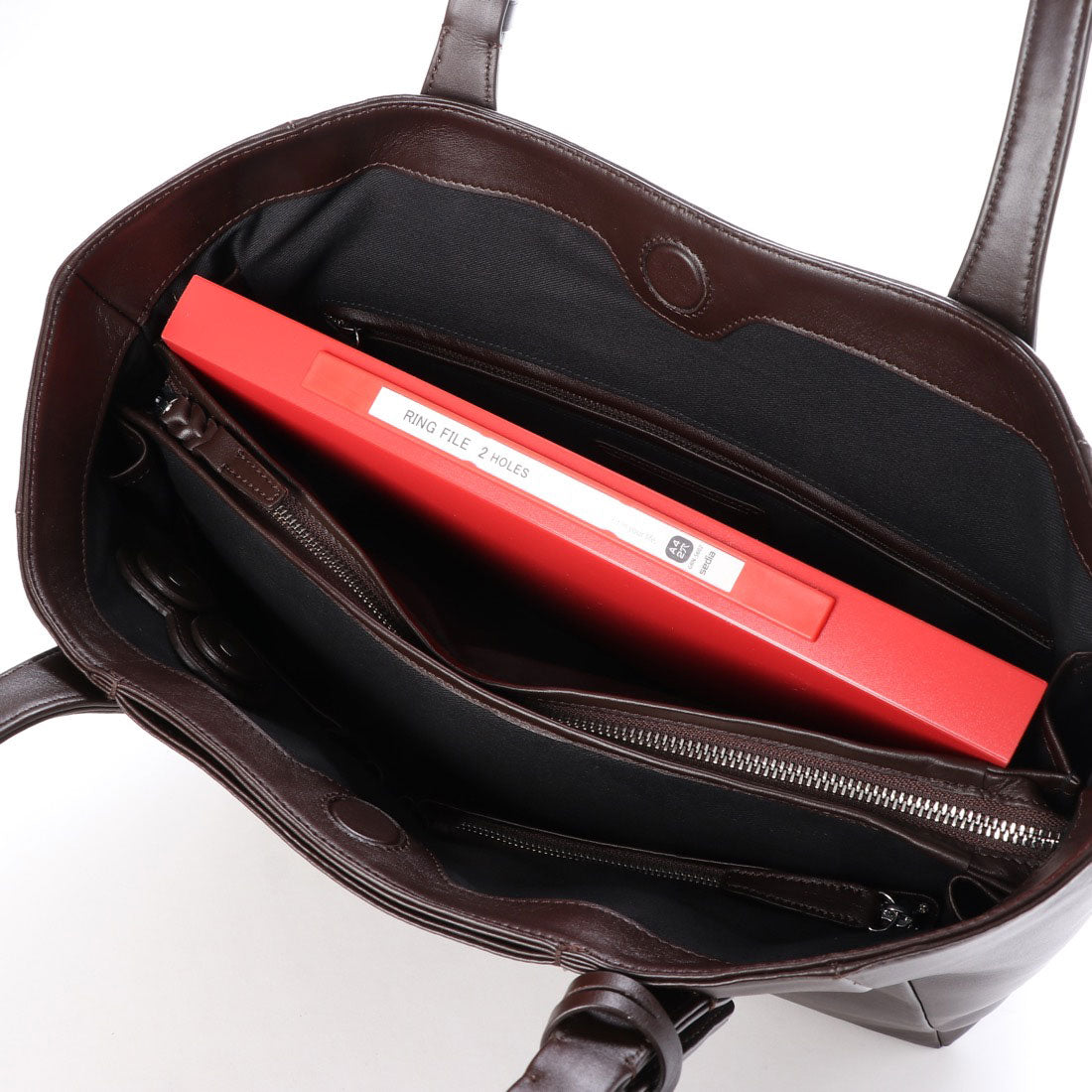 ピー・アイ・ディー P.i.d 撥水 高機能レザートートバッグ