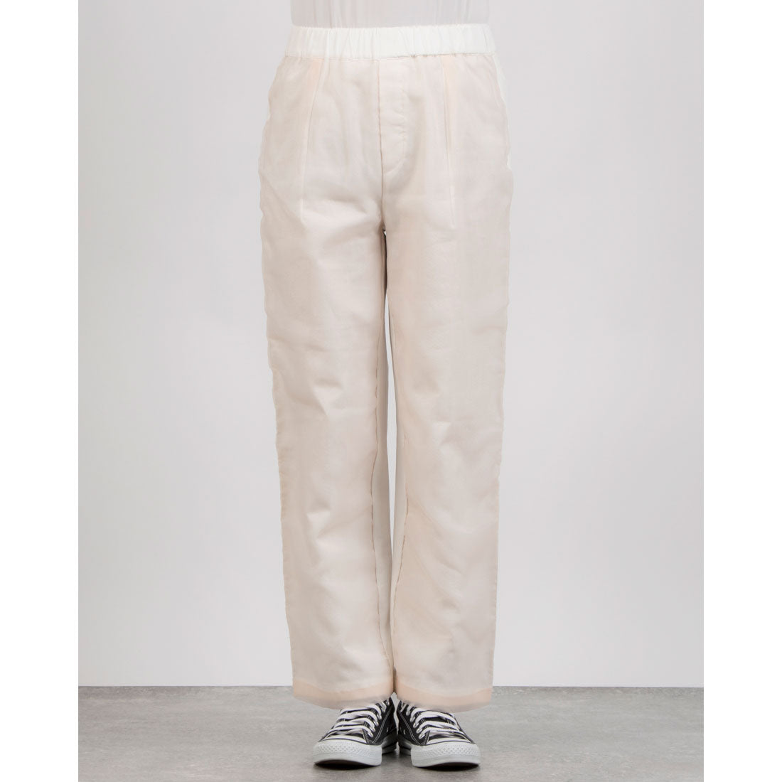 Pizzo Bianco Organza Pants