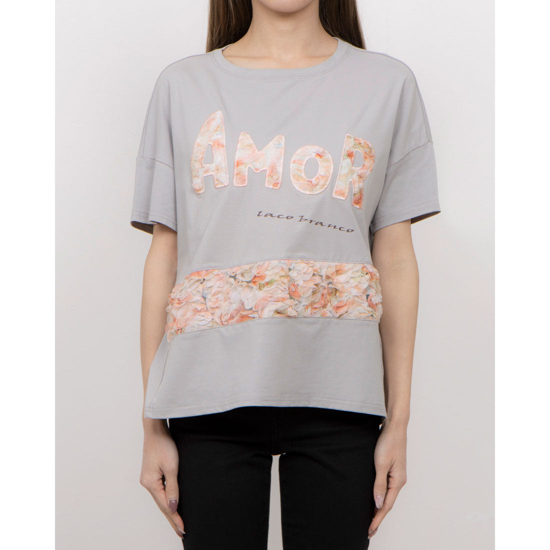 Pizzo Bianco Stretch Jersey T-Shirt