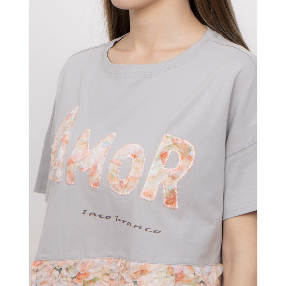 Pizzo Bianco Stretch Jersey T-Shirt