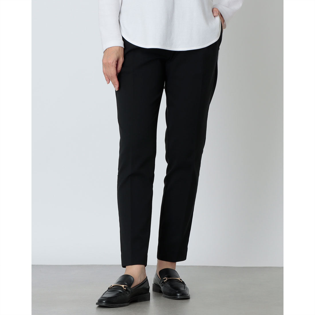 ピッツオ ビアンコ Pizzo Bianco スティックパンツ （ブラック） ブラック