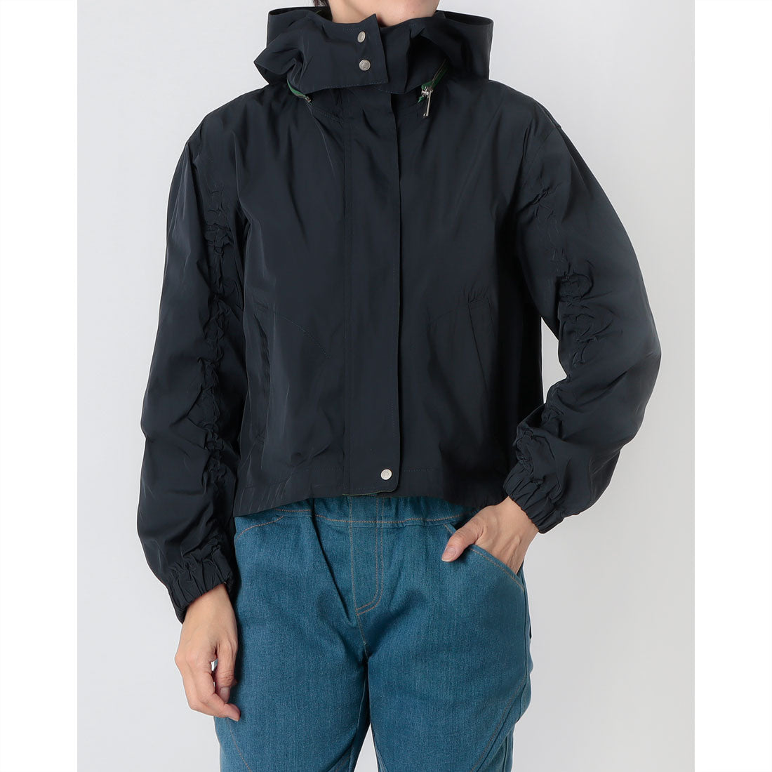 ピッツオ ビアンコ Pizzo Bianco メモリーダブルフェイスブルゾン （ネイビー） ネイビー