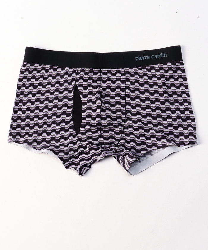 Pierre Cardin Pierre Cardin Wave Pattern Boxer Shorts 【Non-returnable item】