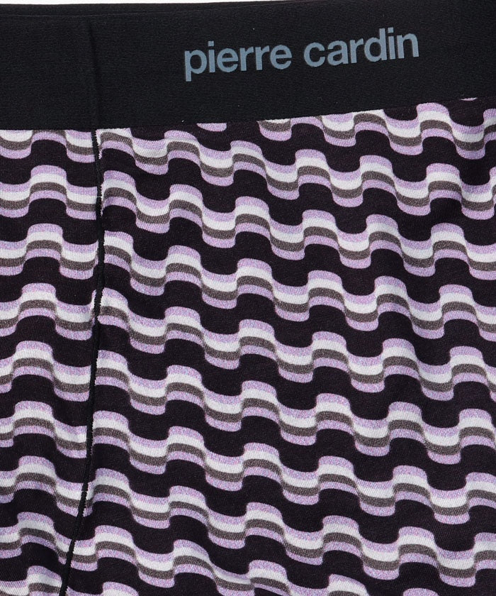 Pierre Cardin Pierre Cardin Wave Pattern Boxer Shorts 【Non-returnable item】
