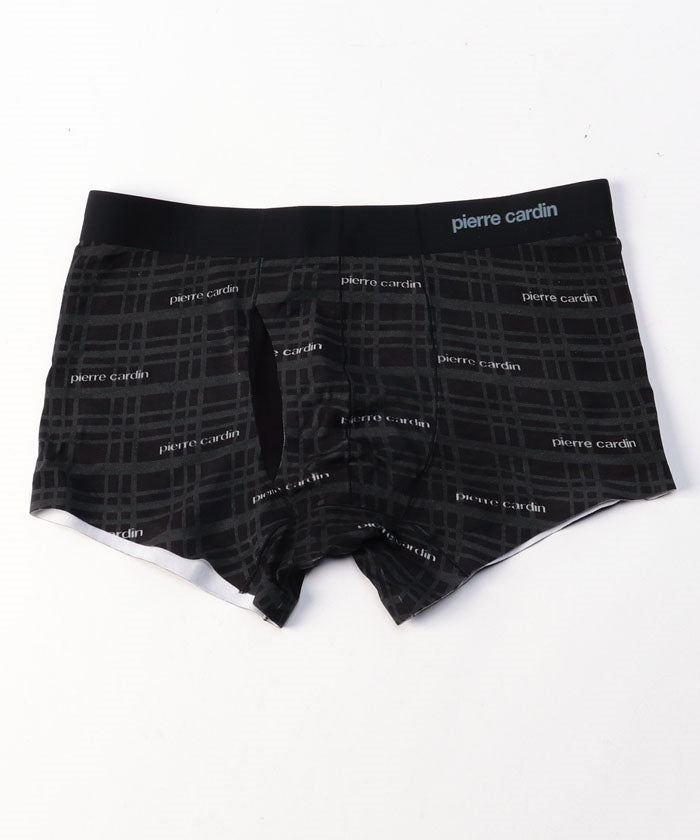 ピエールカルダン pierre cardin ピエールカルダン BlanketCheck柄 ボクサーパンツ 【返品不可商品】