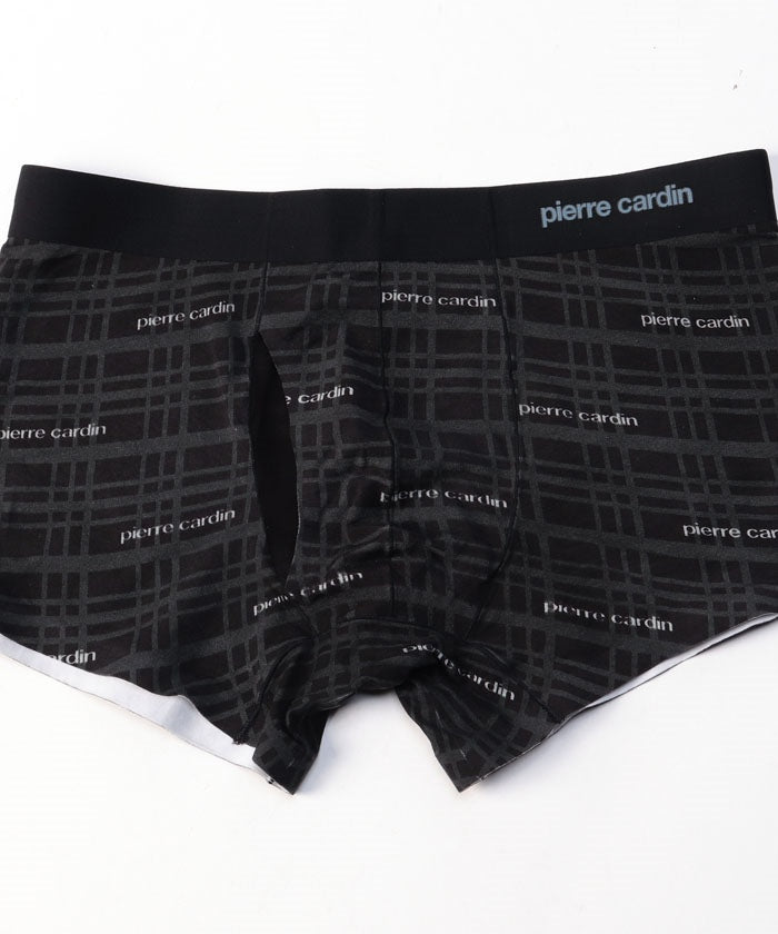 ピエールカルダン pierre cardin ピエールカルダン BlanketCheck柄 ボクサーパンツ 【返品不可商品】