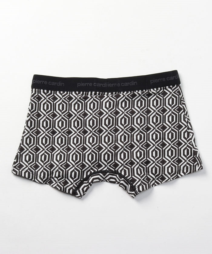 Pierre Cardin Pierre Cardin Cross Pattern Boxer Shorts [Non-returnable Item]