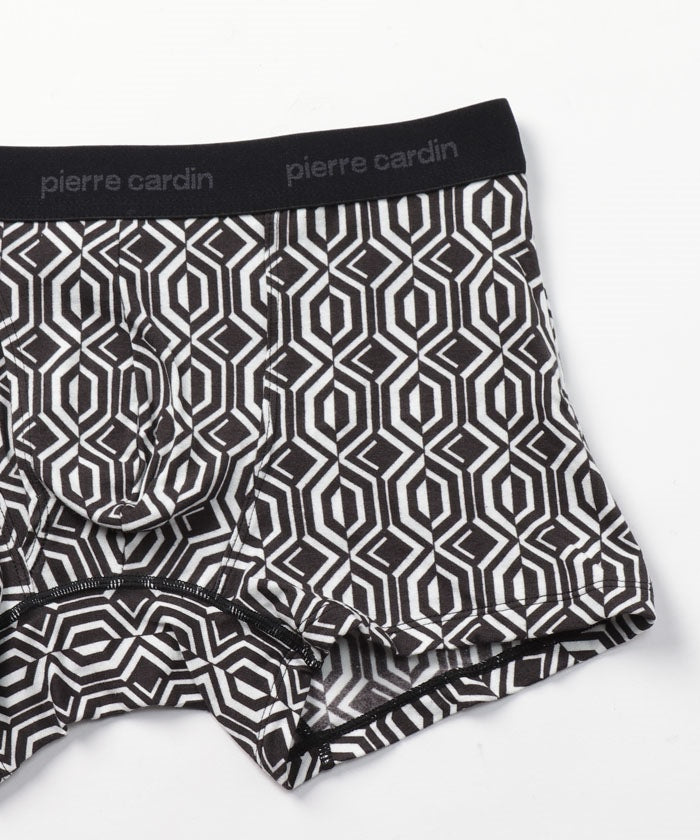 Pierre Cardin Pierre Cardin Cross Pattern Boxer Shorts [Non-returnable Item]