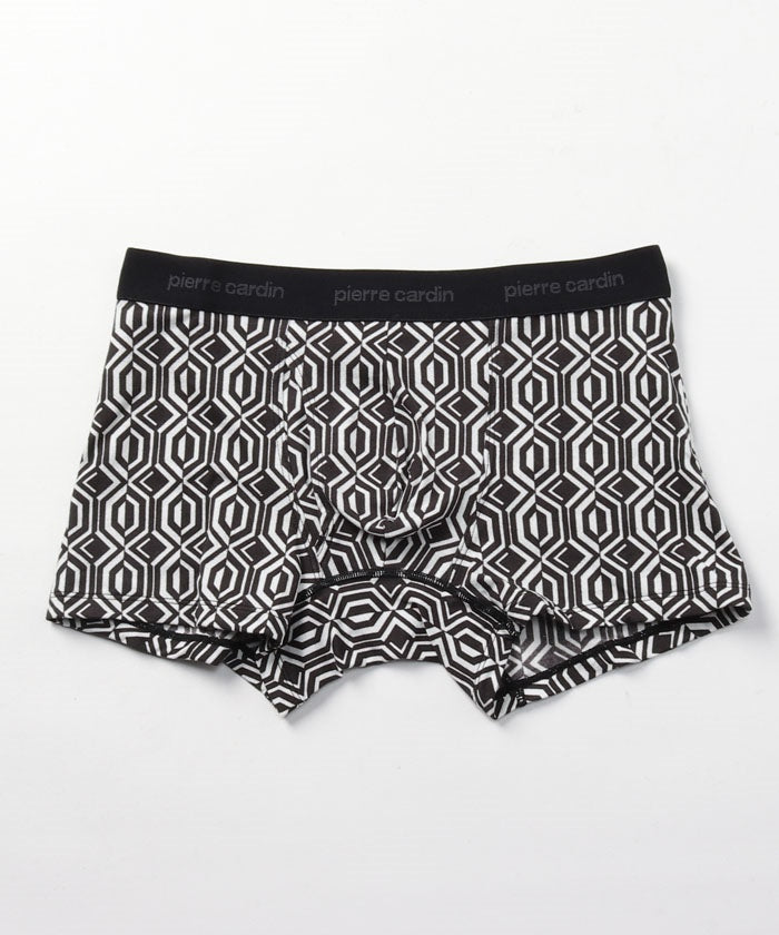 Pierre Cardin Pierre Cardin Cross Pattern Boxer Shorts [Non-returnable Item]