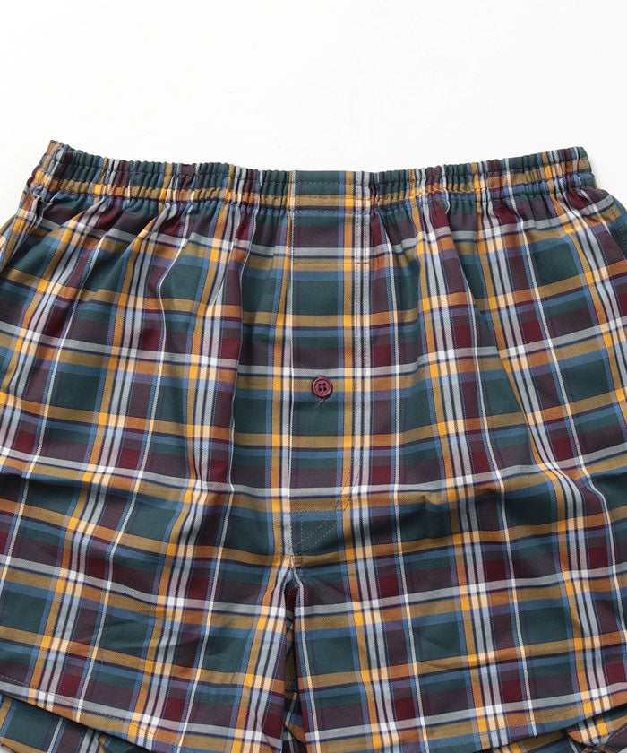 Pierre Cardin Pierre Cardin Classic Check Pattern Trunks [Non-returnable item]
